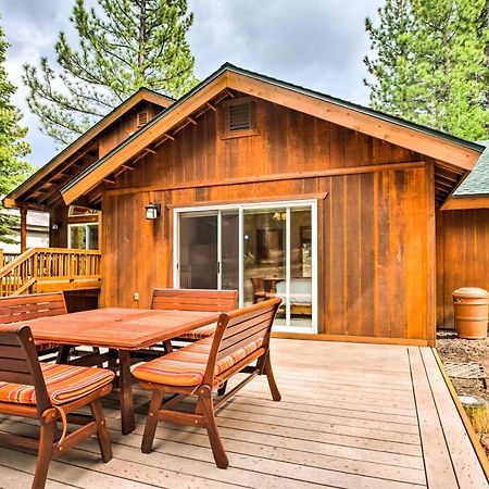 Tahoe Donner Cabin Deck, Trail Access, Ev Charger Villa Truckee Exterior photo