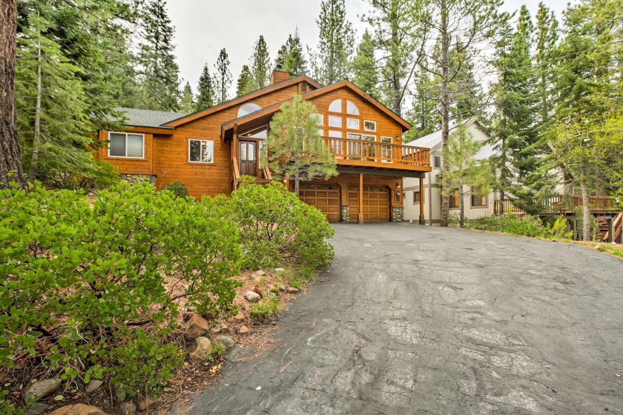 Tahoe Donner Cabin Deck, Trail Access, Ev Charger Villa Truckee Exterior photo