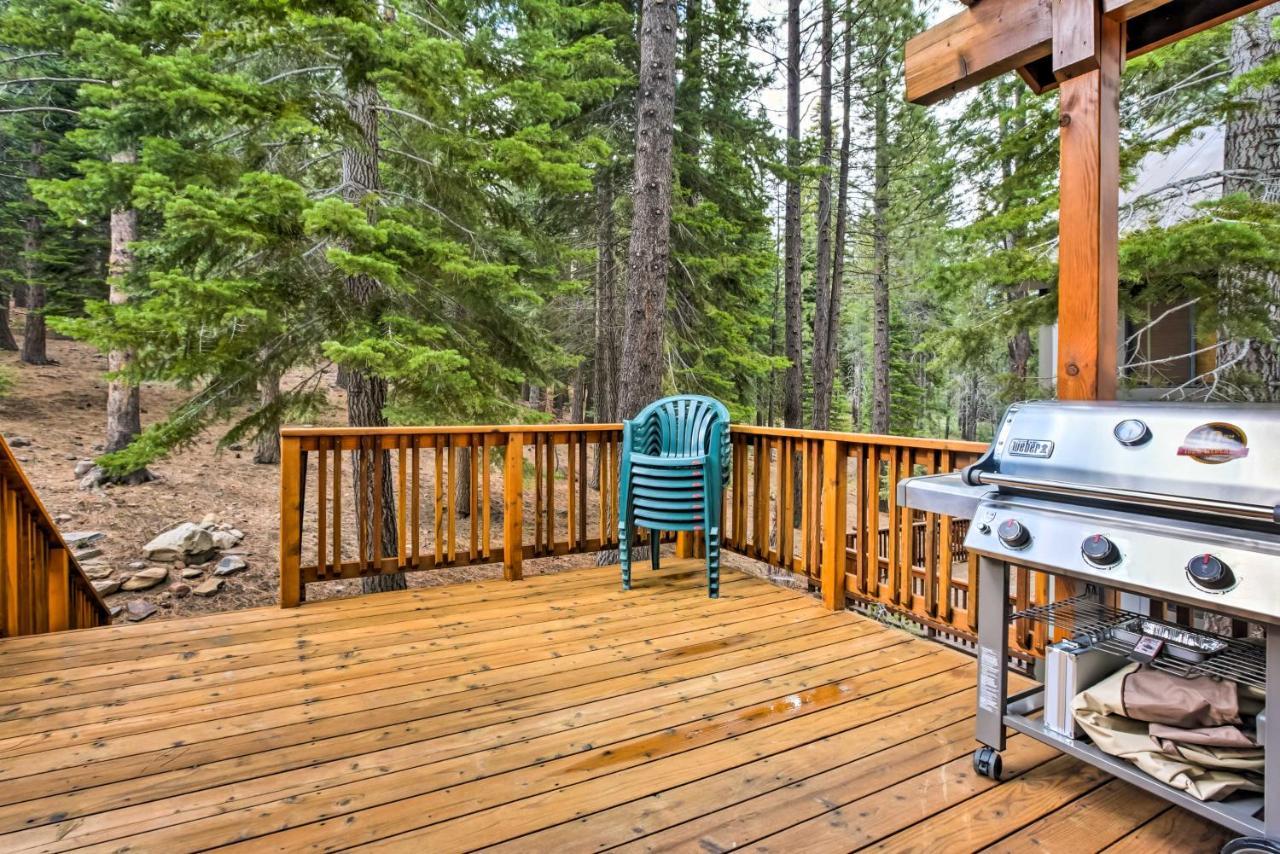 Tahoe Donner Cabin Deck, Trail Access, Ev Charger Villa Truckee Exterior photo