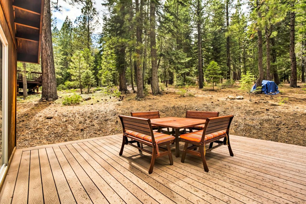 Tahoe Donner Cabin Deck, Trail Access, Ev Charger Villa Truckee Exterior photo